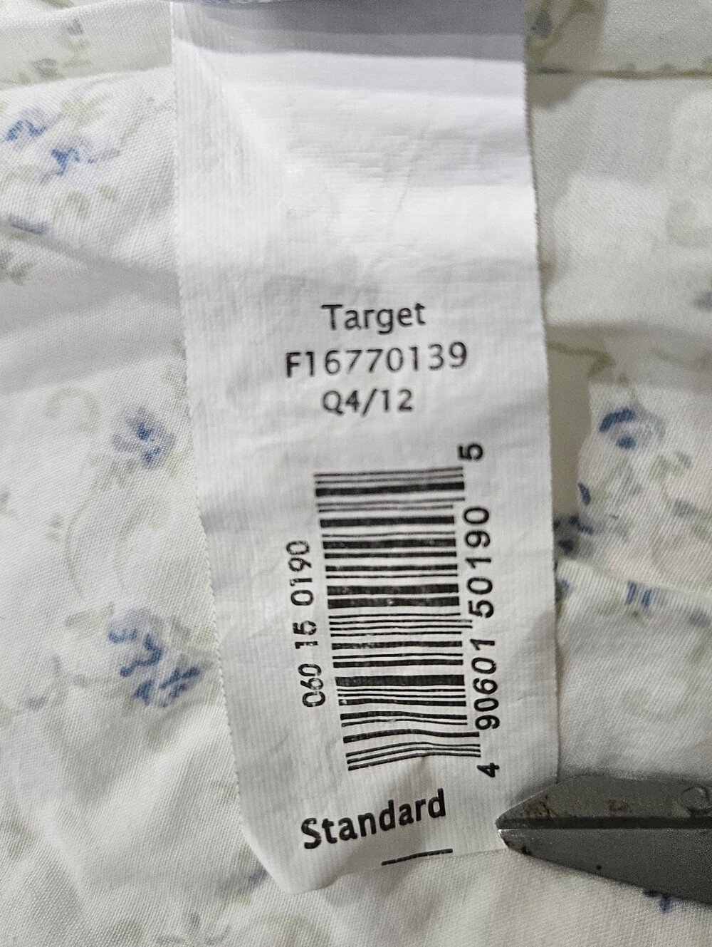 Simply Shabby Chic British Rose Blue Floral Patchwork Quilted STD Pillow Shams 2 - Picture 13 of 15